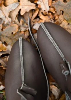 Wikinger Halbstiefel, dunkelbraun