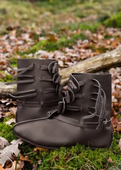 Wikinger Halbstiefel, dunkelbraun