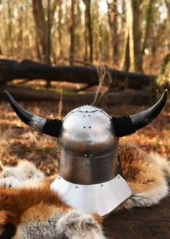 Wikingerhelm Hörnerhelm, 1,3 mm Stahl