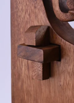 Wikinger Holzregal Drachenkopf
