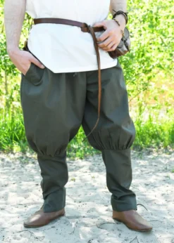Wikinger Hose / Rushose Olaf, olivgrün