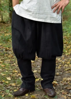 Wikinger-Hose / Rushose Olaf, schwarz