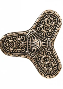 Wikinger Kleeblattfibel Värnamo, Brosche, Gewandschliesse
