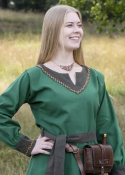 Wikinger Kleid Jona, grün
