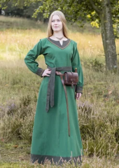 Wikinger Kleid Jona, grün