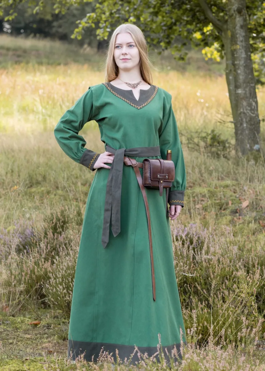 Wikinger Kleid Jona, grün