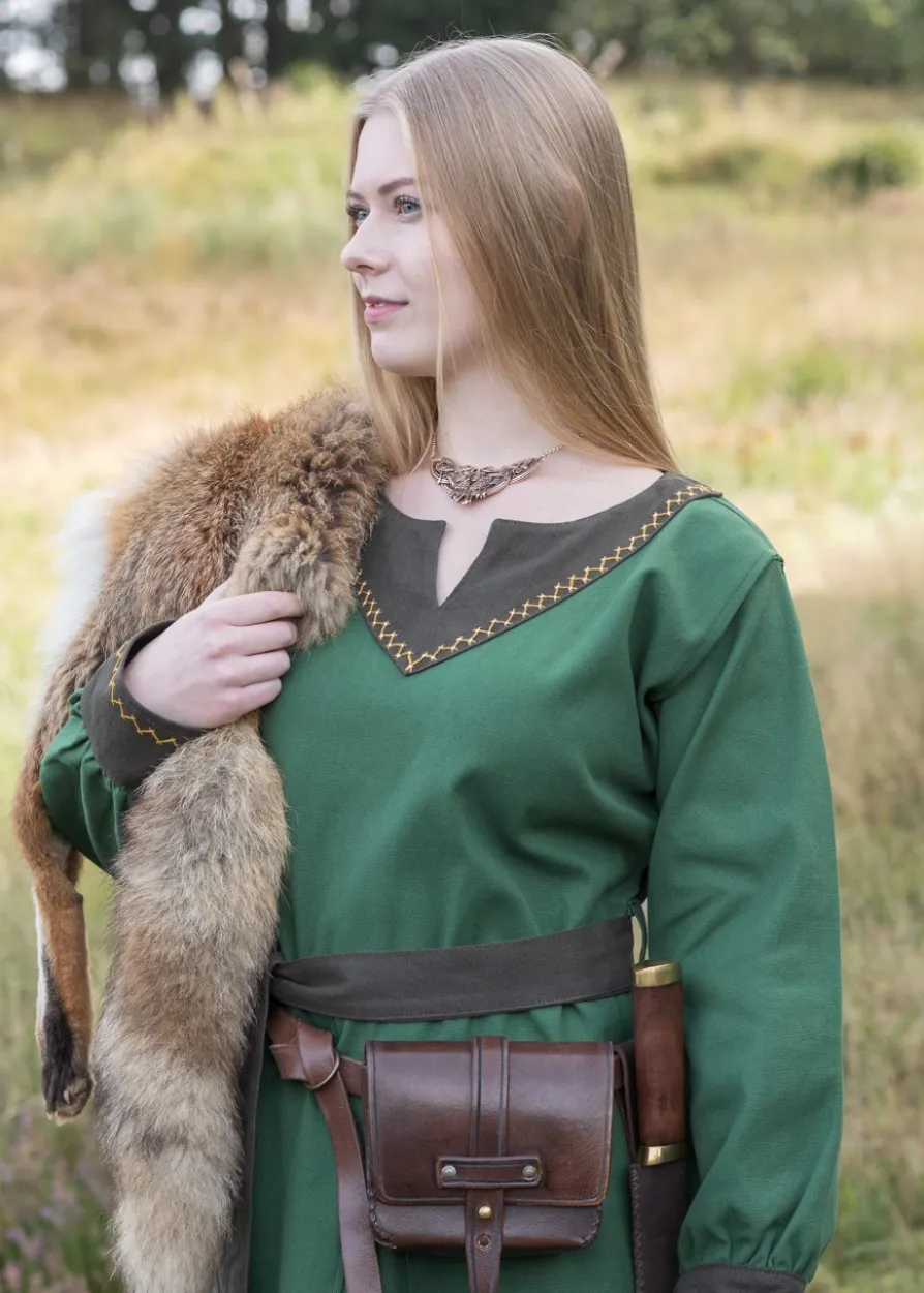 Wikinger Kleid Jona, grün