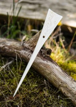 Wikinger-Knochennadel aus Trondheim, Gewandnadel, Haarnadel
