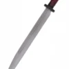 Wikinger-Langsax mit Ledergriff