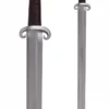 Wikinger-Langsax, Peterson Typ G, mit Lederscheide