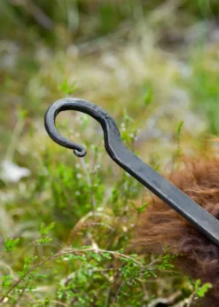 Wikingerpfanne mit langem Griff