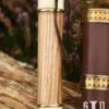 Wikinger-Sax aus Karbonstahl mit Holz-/Knochengriff