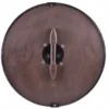 Wikingerschild mit Greiftier-Motiv, handbemalt, 61 cm