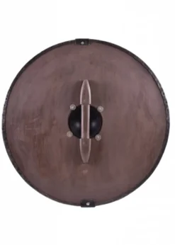 Wikingerschild mit Greiftier-Motiv, handbemalt, 61 cm
