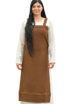 Wikinger Schürzenkleid Annik, Diamantköper, braun