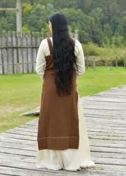 Wikinger Schürzenkleid Annik, Diamantköper, braun