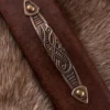 Wikingerschwert aus Dybäck mit Scheide, Damaststahl