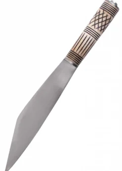 Wikinger Skramasax, Saxmesser mit Knochengriff