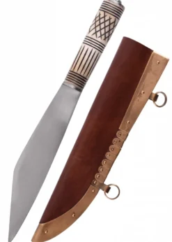 Wikinger Skramasax, Saxmesser mit Knochengriff
