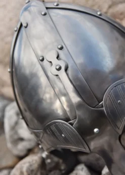 Wikinger Spangenhelm, 2 mm Stahl