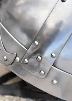 Wikinger Spangenhelm, 2 mm Stahl