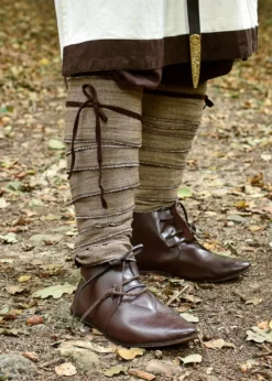 Wikinger Wadenwickel / Beinwickel, Fischgrätmuster, div. Farben