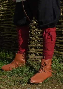Wikinger Wadenwickel / Beinwickel, Fischgrätmuster, div. Farben