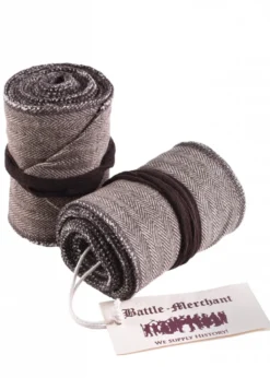 Wikinger Wadenwickel / Beinwickel, Fischgrätmuster, div. Farben