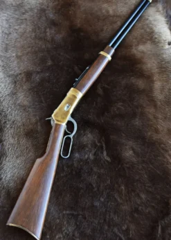 Winchester Karabiner Modell 1892, Long Range, 108 cm, Messingbeschläge, Replik