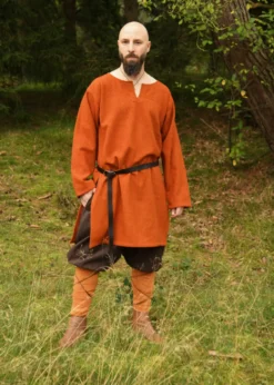 Wolltunika, Diamantköper, orange-rot