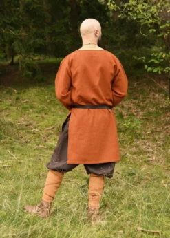 Wolltunika, Diamantköper, orange-rot