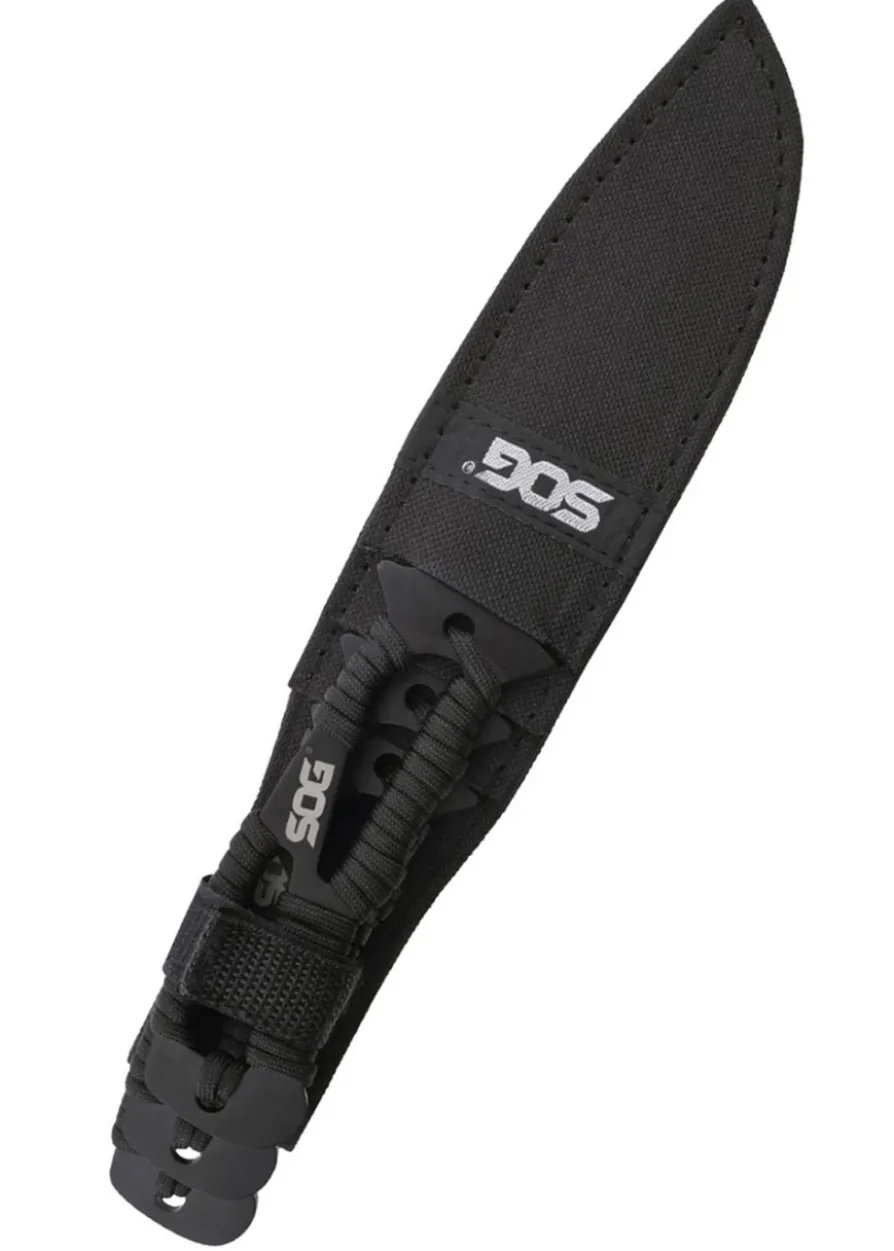 Wurfmesser - 3er Pack mit Nylon Scheide, SOG