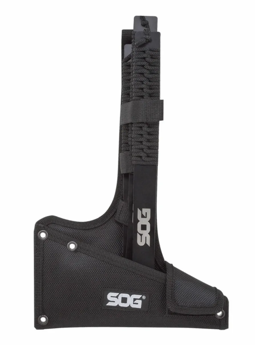 Wurfäxte, 3er Pack mit Nylon-Scheide, SOG