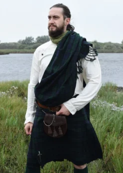 8 Yard Kilt, Schottenrock, Black Watch Tartan