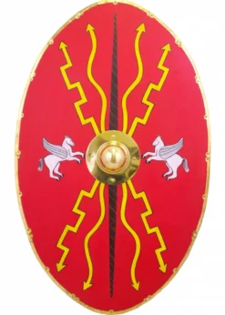 Zenturio Scutum mit Leinenüberzug