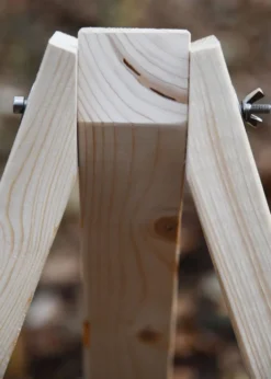 Zielscheibenständer aus Holz