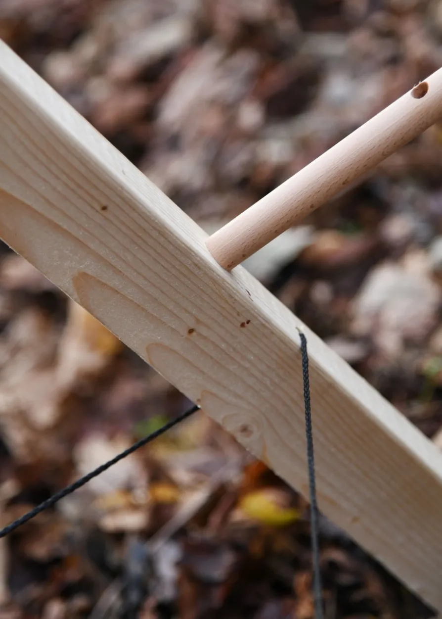 Zielscheibenständer aus Holz