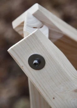 Zielscheibenständer aus Holz
