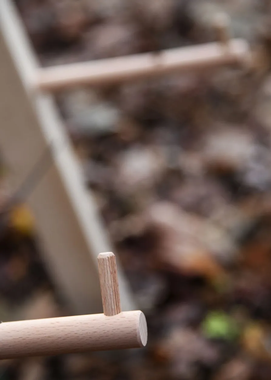 Zielscheibenständer aus Holz