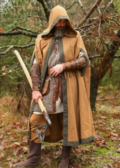 Zweifarbiger Mittelalter Umhang Theves, Unisex, verschiedene Farben